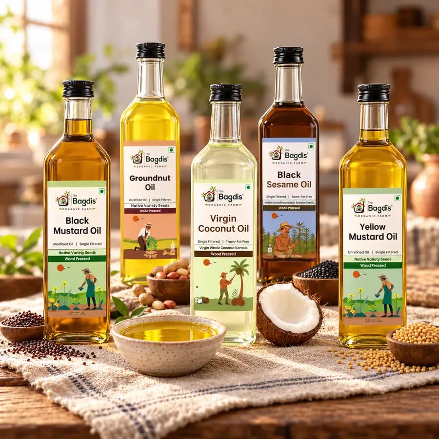 Organic Traditional Wood Pressed Oils