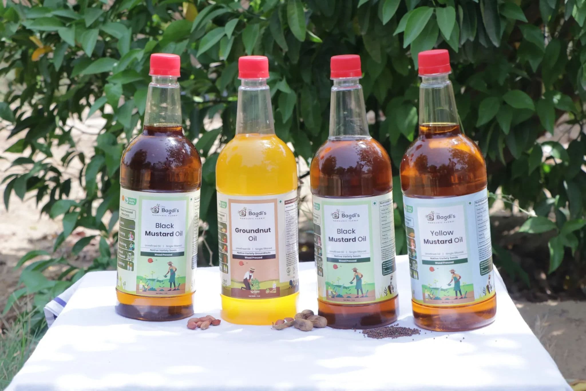 Organic Traditional Wood Pressed Oils