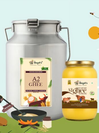 Buy A2 Rathi Cow Ghee 5kg + 1kg Free | 25% Extra Discount Combo